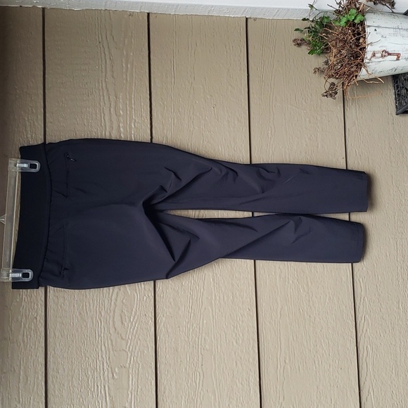 Athleta Interlude Lounge Ankle Pants Lightweight Black 983352 Women's 4 - Picture 7 of 11